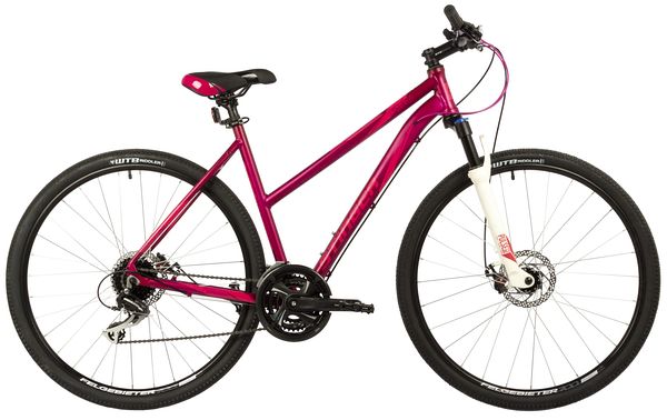 Велосипед STINGER 700C LIBERTY EVO розовый, алюминий, размер 48