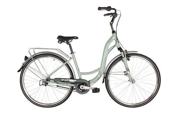 Велосипед STINGER 700C BARCELONA STD зеленый, алюминий, размер 15